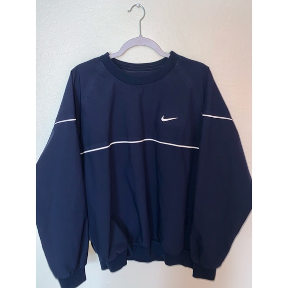 Nike Tops - Nike crew neck windbreaker